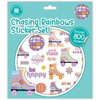 LCBF - Stickers Pack 800 piece Chasing Rainbows