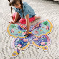 Peaceable Kingdom - Floor Puzzle 53 piece Butterfly