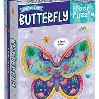 Peaceable Kingdom - Floor Puzzle 53 piece Butterfly