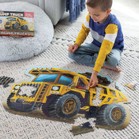 Peaceable Kingdom - Floor Puzzle 49 piece Dump Truck