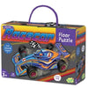 Peaceable Kingdom - Floor Puzzle 48 piece Racecar