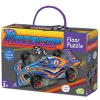 Peaceable Kingdom - Floor Puzzle 48 piece Racecar