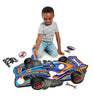 Peaceable Kingdom - Floor Puzzle 48 piece Racecar