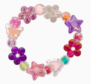 Pink Poppy - Bracelet Flower