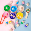 Wooden Acorn Colour Classify Set