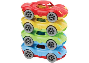Green Toys - Stack & Link Racers | Little Wishes Toys & Gifts