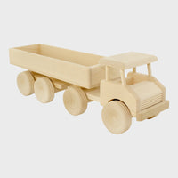 Jasio Toys - Wooden Semi Trailer Truck Houston