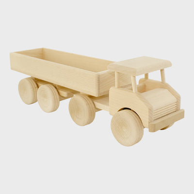 Jasio Toys - Wooden Semi Trailer Truck Houston