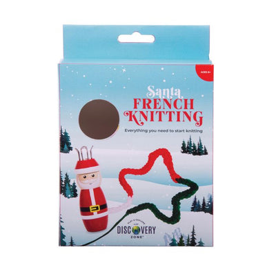 Discovery Zone - French Knitting Santa