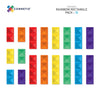 Connetix Tiles - Rainbow Rectangle Pack 18 piece