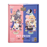 Ridley's Games - Puzzle Jigsaw Duel 71 piece Pet Pride Cats vs Dogs