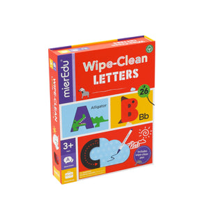 Mieredu - Wipe-Clean Activity Cards Set Letters