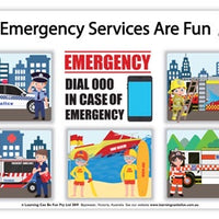 LCBF - Placemat Emergency Services are Fun