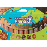 Little Brian - Paint Sticks People 12 piece