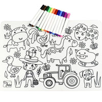 Koala Dream - Silicone Reusable Drawing Mat Sets Assorted