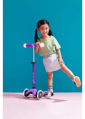 Micro Scooters - Mini Micro Deluxe Magic 3 Wheel Scooter Purple