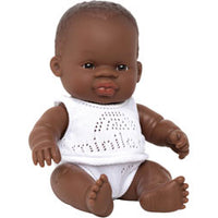 Miniland Dolls - 21cm African Boy Boxed