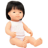 Miniland Dolls - 38cm Asian Boy Boxed