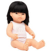 Miniland Dolls - 38cm Asian Girl Boxed