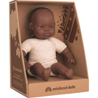 Miniland Dolls - 32cm Soft Body African
