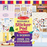 Melissa & Doug - Reusable Sticker Pad Play House