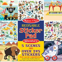 Melissa & Doug - Reusable Sticker Pad Adventure