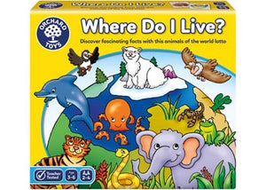 Orchard Toys - Where Do I Live? Lotto