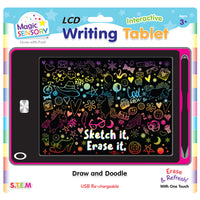 Magic Sensory - LCD Writing Board Assorted Colours