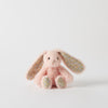 Jiggle & Giggle - Bunny Floral Rattle Assorted Colours