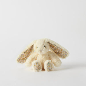 Jiggle & Giggle - Bunny Floral Rattle Assorted Colours