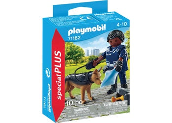 Playmobil - Special Plus Policeman with Sniffer Dog