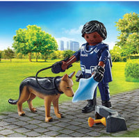 Playmobil - Special Plus Policeman with Sniffer Dog