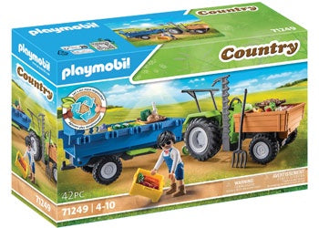 Playmobil - Harvester Tractor with Trailer