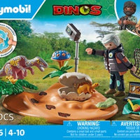 Playmobil - Stegosaurus Nest with Egg Thief