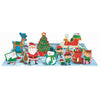 Sassi - Book, Puzzle 40 piece & 3D Figures Christmas