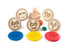 EC - Wooden Dough Stamps Emotions 6 piece