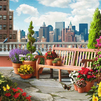 Ravensburger - Puzzle 500 piece Large Format Rooftop Garden