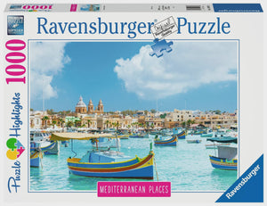 Ravensburger - Puzzle 1000 piece Mediterranean Malta