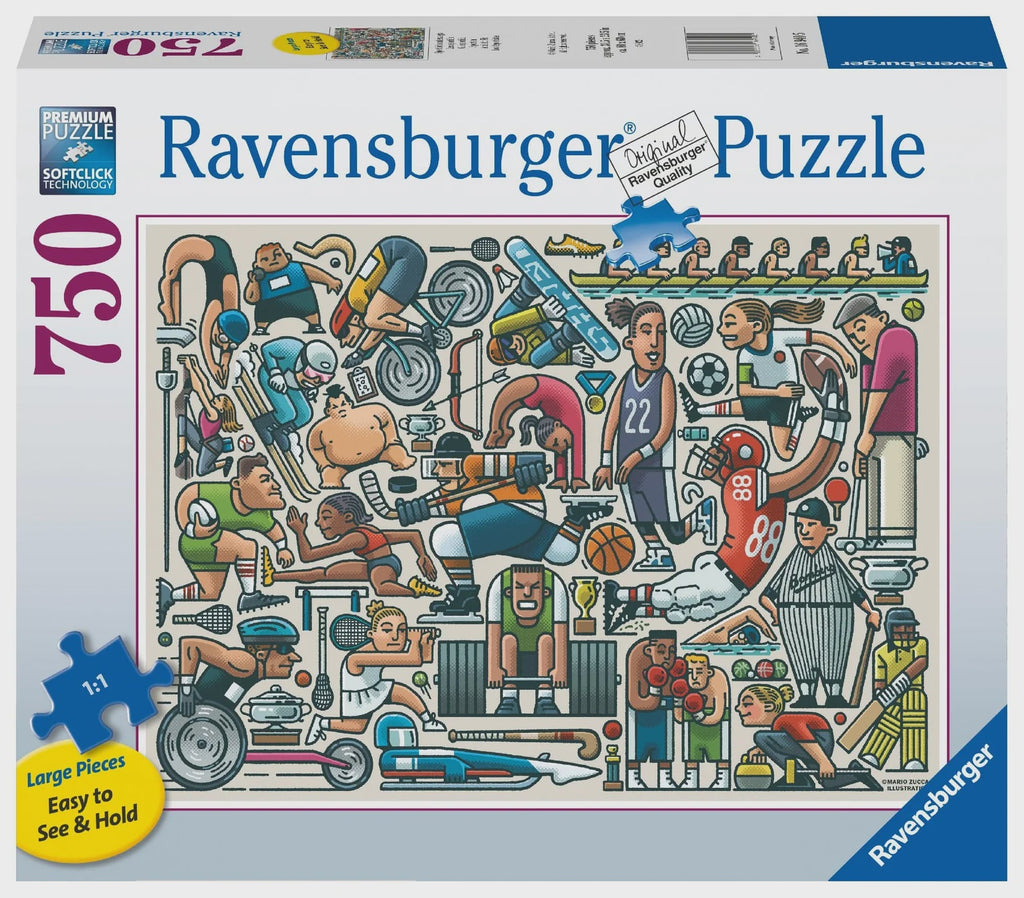 Ravensburger - Puzzle 750 piece Large Format Athletic Fit