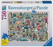Ravensburger - Puzzle 750 piece Large Format Athletic Fit