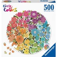 Ravensburger - Puzzle 500 piece Circle of Colors Flowers