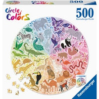 Ravensburger - Puzzle 500 piece Circle of Colors Animals