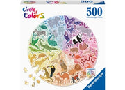 Ravensburger - Puzzle 500 piece Circle of Colors Animals