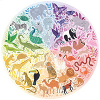 Ravensburger - Puzzle 500 piece Circle of Colors Animals