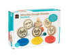 EC - Wooden Dough Stamps Emotions 6 piece