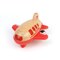 Wanborns - Wooden Mini Plane Assorted Colours