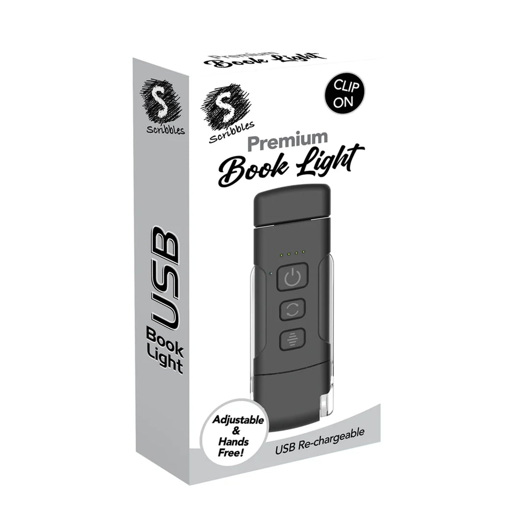 Scribbles - Premium Book Light Assorted Colours