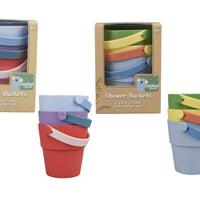 Koala Dream - Silicone Shower Buckets 3 piece Assorted