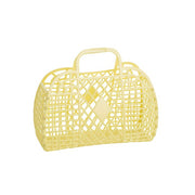 Sun Jellies - Retro Basket Small Yellow