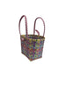 Nibbanah - Recycled Plastic Basket Child Small Assorted Colours